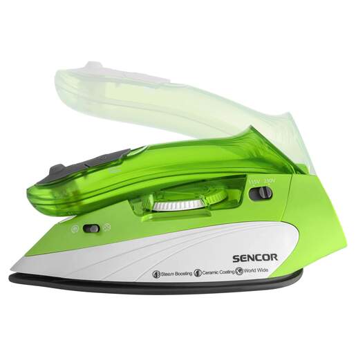 SENCOR pegla na paru SSI1050GR putna, zelena: 1100 W