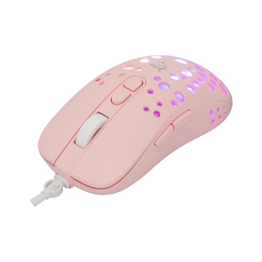 WHITE SHARK gaming miš GM-9004 TRISTAN 2 RGB 12800 dpi 7 tipki žični, rozi