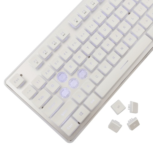 White Shark gaming tastatura GK-3241 TACHI Bijela - Anti-Ghosting membranska