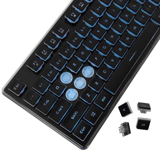 WHITE SHARK gaming tastatura GK-3241 TACHI Crna - Anti-Ghosting membranska