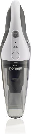 GORENJE ručni usisivač MVC148FGW, bijeli: 100 W; zapremina 0.5 L