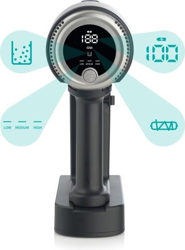 HISENSE štapni usisivač HVC676451DA, crni: 400 W; zapremina posude 0.5 L