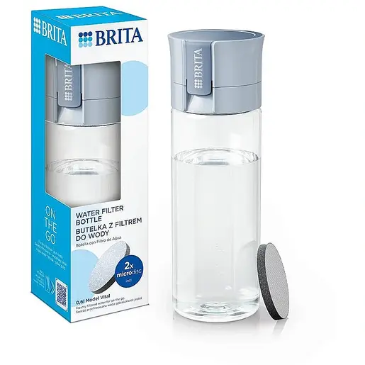 Brita Fill & Go Vital boca za filtriranje vode 0,6L svijetloplava – 1052262