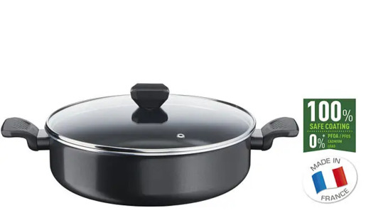 Tefal Simply Clean plitka šerpa s poklopcem 28 cm / B5677253