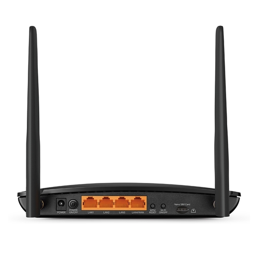 TP-Link router Archer MR500 AC1200 4G LTE Advanced Cat6 Gigabit, Build-In 300Mbps 4G+ LTE Advanced Modem
