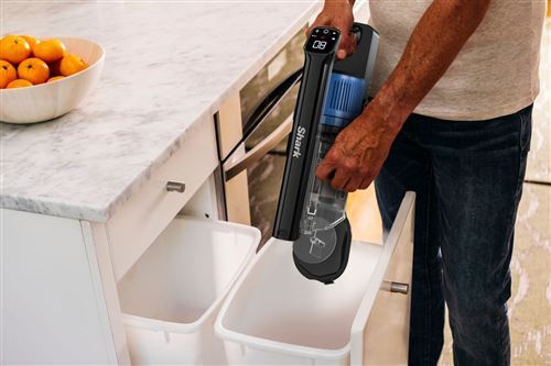 Shark štapni usisivač IZ220EU, plavo-crni: kapacitet 1 L