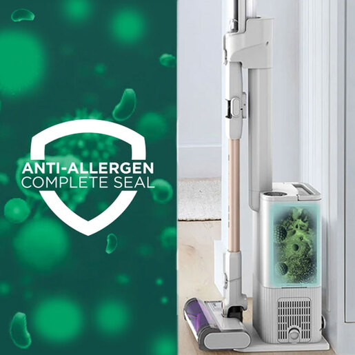 Shark štapni usisivač IW3611EU Detect Pro sa samopražnjenjem, bijeli: 240 W, trajanje baterije do 60 min.