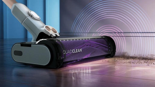 Shark štapni usisivač IW3612EU Detect Clean & Empty, bijeli: 240 W, 0.42 L, trajanje baterije do 60 min.