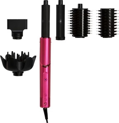 Shark styler + fen za kosu HD440BPEU FlexStyle Limited Edition Malibu Pink 1400 W, 5 nastavaka