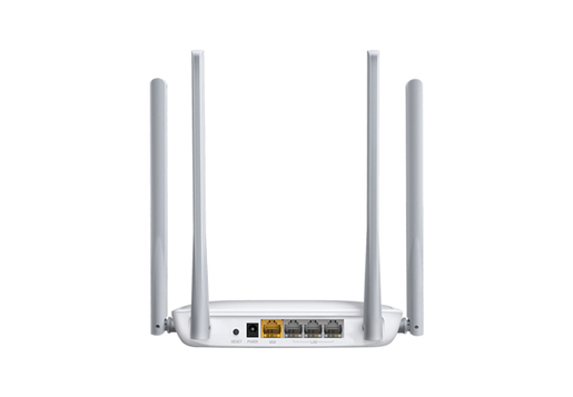 Mercusys 300Mbps Enhanced Wireless N Router, 4x10/100Mbps LAN ports, 1x10/100Mbps WAN port, 4 x 5dBi fixed omni directional antennas