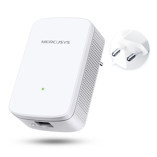 Mercusys ME10 300 Mbps Wi-Fi Range Extender, 300 Mbps on 2.4 GHz, 1 x 10/100Mbps RJ45 Port