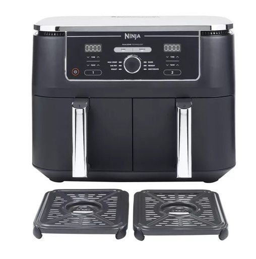 NINJA friteza AF400EU Foodi Max Dual Zone vrući zrak: 2470 W, kapacitet 9.5 L, 6 programa