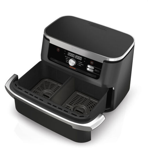 NINJA friteza AF500EU Foodi FlexDrawer vrući zrak: 2470 W, kapacitet 10.4 L