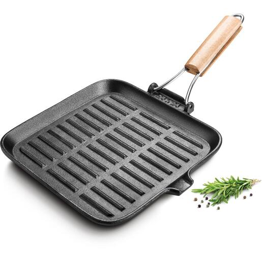Lamart Iron grill tava gusana preklopna ručka 23 cm / LT1065