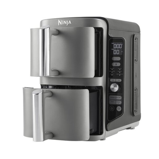 NINJA friteza SL400EU Double Stack XL vrući zrak: 2470 W, kapacitet 9.5 L, vertikalni dizajn