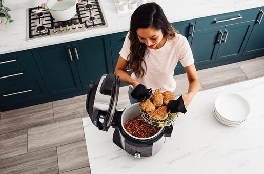 NINJA multicooker OL650EU Foodi 12-in-1 SmartLid: 1760 W; kapacitet 7.5 L