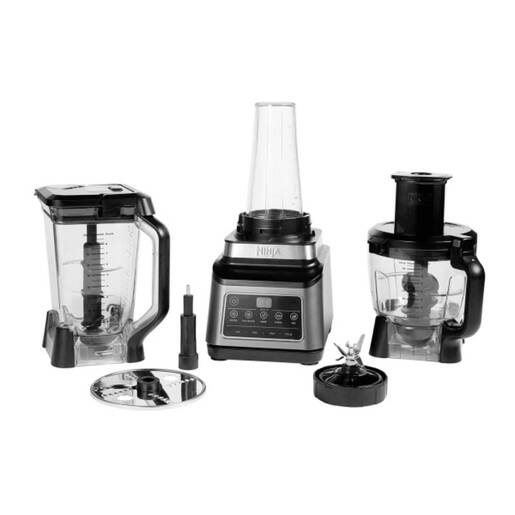 NINJA multipraktik BN800EU 3-u-1 sa Auto-iQ: procesor hrane, samostojeći mikser i blender, 1200 W