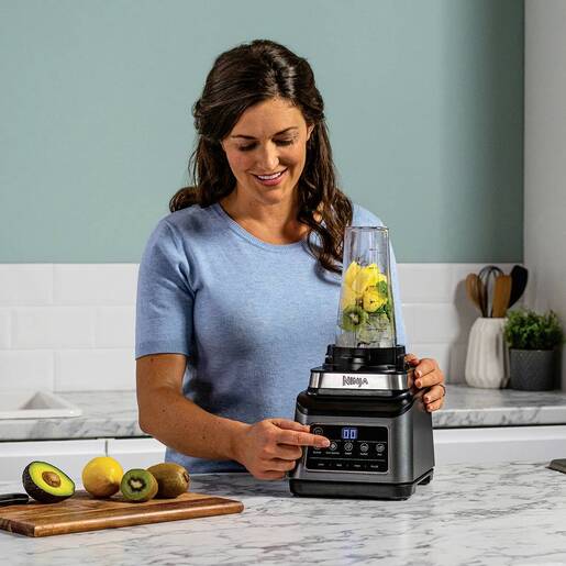 NINJA multipraktik BN800EU 3-u-1 sa Auto-iQ: procesor hrane, samostojeći mikser i blender, 1200 W