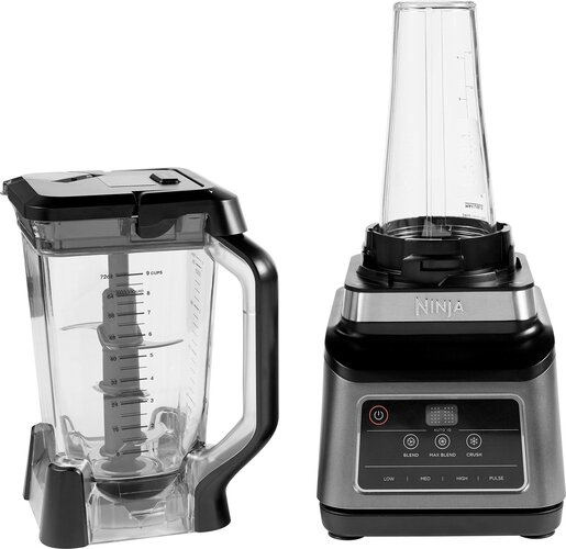 NINJA blender BN750EU 2-u-1 sa Auto-iQ, crno-srebreni: 1200 W, 2.1 L
