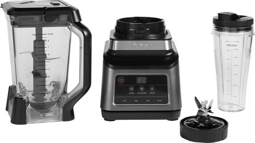 NINJA blender BN750EU 2-u-1 sa Auto-iQ, crno-srebreni: 1200 W, 2.1 L