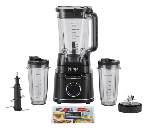 NINJA blender TB301EU Detect Power Mixer Pro + Single Serve: 1200 W, 4 ručna + 6 automatskih programa