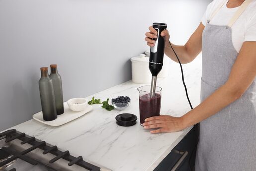 NINJA ručni mikser CI100EU Foodi 3-u-1, crni: ručni mikser, štapni mikser i sjeckalica, 850 W, 5 brzina