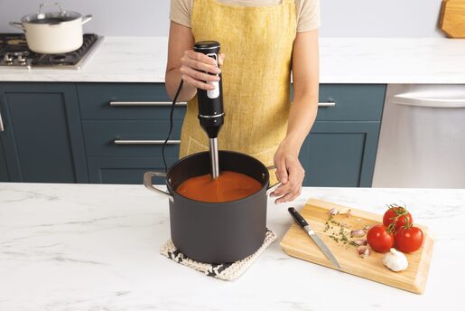 NINJA ručni mikser CI100EU Foodi 3-u-1, crni: ručni mikser, štapni mikser i sjeckalica, 850 W, 5 brzina