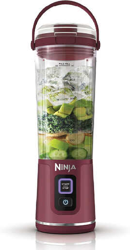 NINJA blender BC151EUPR Blast, ljubičasti: bežični, kapacitet 532 mL