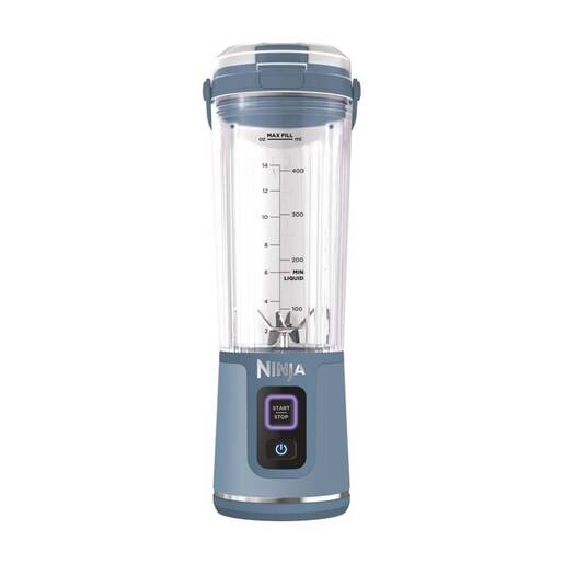 NINJA blender BC151EUNV Blast, plavi: bežični, kapacitet 532 mL