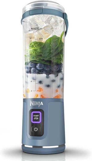 NINJA blender BC151EUNV Blast, plavi: bežični, kapacitet 532 mL