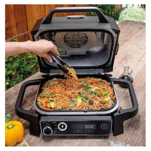 NINJA električni roštilj OG701EU Woodfire 7-u-1 za vanjsku upotrebu