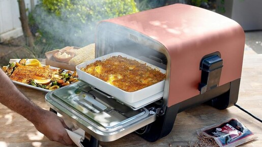 NINJA električna pećnica OO101EU Woodfire 8-u-1 za vanjsku upotrebu: 2400 W