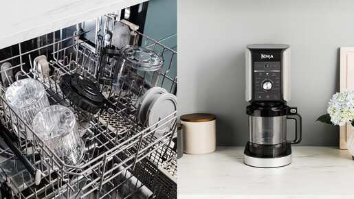 NINJA aparat za sladoled NC501EU CREAMi Deluxe, sivi: 800 W, kapacitet 3x 709 mL, 10 programa