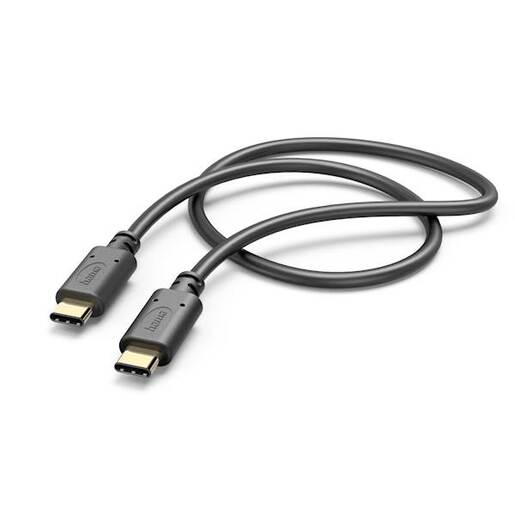 HAMA kabl 123101, USB-C na USB-C, crni: 1.5 m