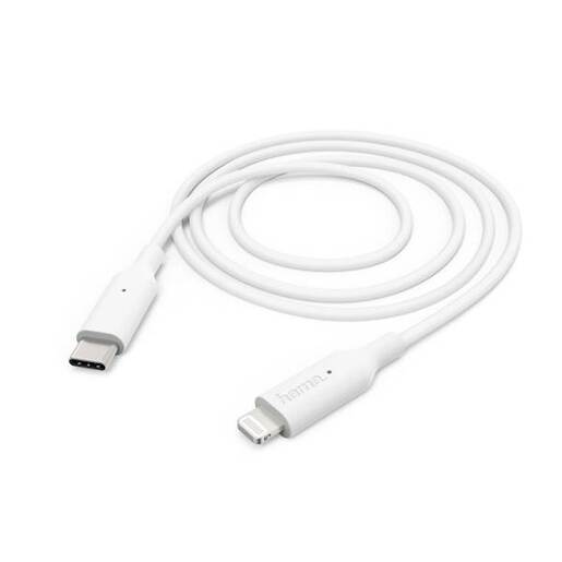 HAMA kabl 123569, USB-C-Lightning, bijeli: 1m