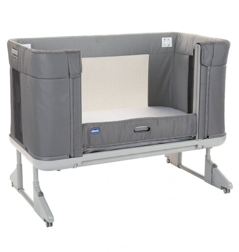 Chicco krevetić NEXT2ME FOREVER, Moon Grey