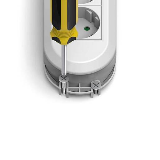 HAMA produžni kabl, 123567,  10 utičnica, bijeli: 1.5 m