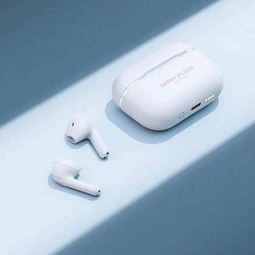 HAPPY PLUGS bežične slušalice in-ear Hope, White