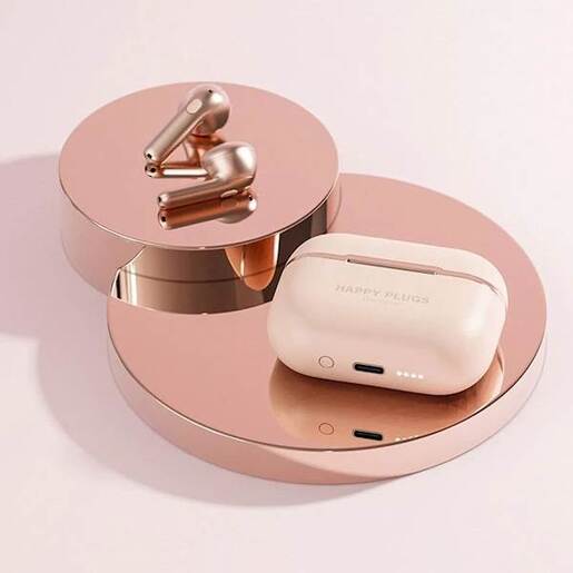 HAPPY PLUGS bežične slušalice in-ear Hope, Rose Gold