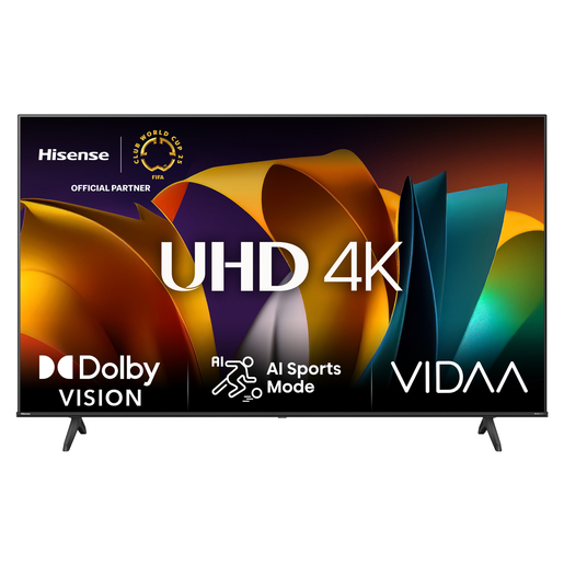 Hisense LED televizor 50A6N, 4K Ultra HD, Smart TV, VIDAA Smart OS, Direct Full Array, DTS Virtual X, Dolby Vision HDR **MODEL 2024**