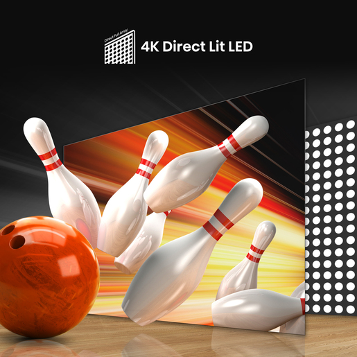 Hisense LED televizor 50A6N, 4K Ultra HD, Smart TV, VIDAA Smart OS, Direct Full Array, DTS Virtual X, Dolby Vision HDR **MODEL 2024**