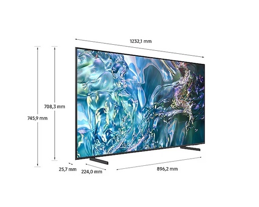 SAMSUNG QLED televizor QE55Q67DAUXXH, 4K Ultra HD, Smart TV, Quantum Processor Lite 4K, Dual LED, Crni **MODEL 2024**