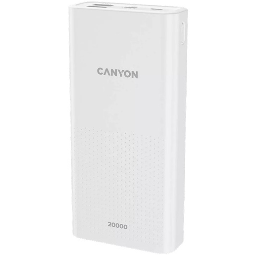 CANYON Power bank 20000 mAh, CNE-CPB2001W