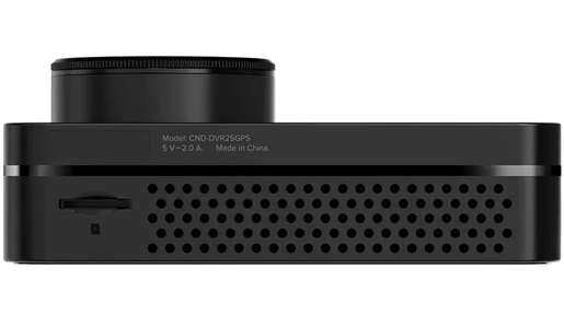 CANYON auto kamera DVR25GPS WQHD 2.5K 1440p, Wi-Fi, GPS, Black