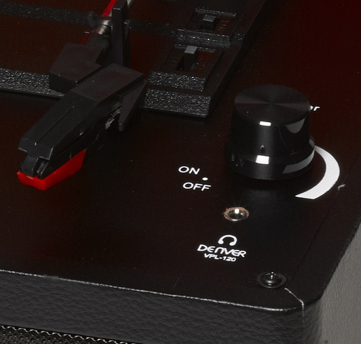 DENVER gramofon VPL-120B, BLACK