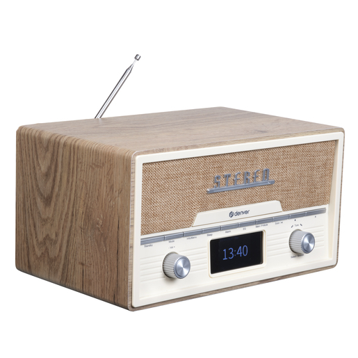 DENVER radio MDA-525LW, LIGHT WOOD