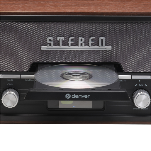 DENVER radio MDA-525DW, DARK WOOD