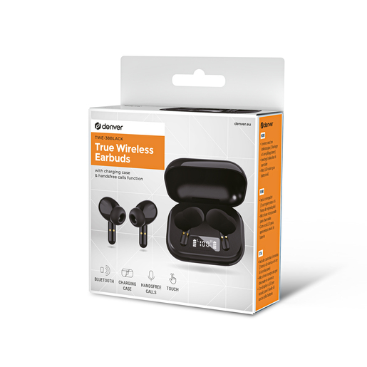DENVER bežične slušalice in-ear TWE-38B, BLACK