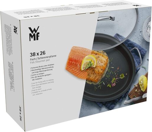 WMF tava sa poklopcem 38 x 26 x 6,5cm za ribu 0761506380