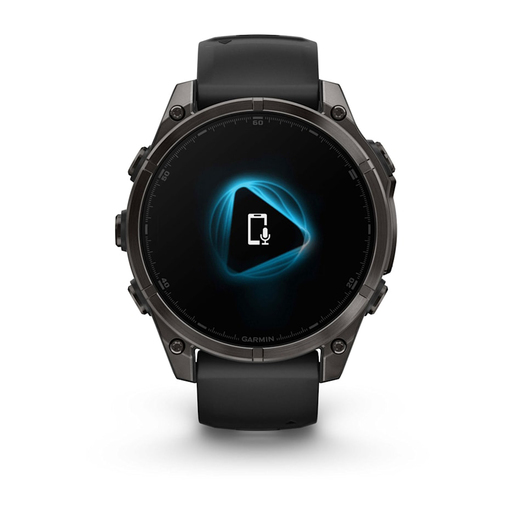 GARMIN Fenix 8 AMOLED Sapphire pametni sat, 47 mm, Carbon Gray, Pebble Gray remen